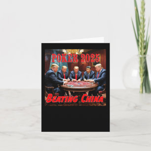 Cartão Trump Poker 2025