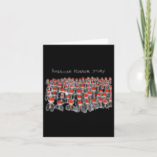 Cartão Trump Presidente Usa Flag Halloween Story