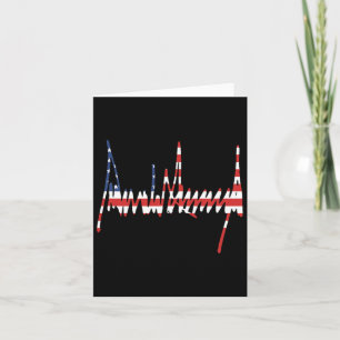 Cartão Trump Signature Usa Mega 47th Presidente Pro-trump