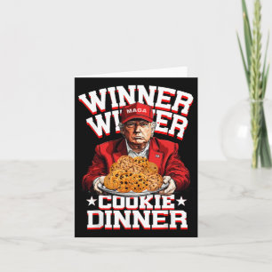 Cartão Trump Take America Byck Funny Winner Winner Winner