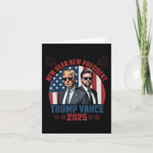 Cartão Trump Torna Excelente De Ano Novo Novamente Felize