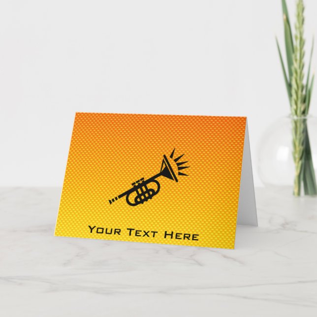 Cartão Trumpet (Frente)