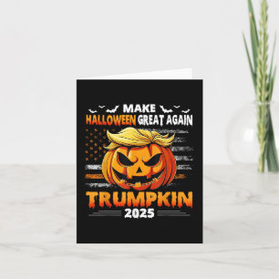 Cartão Trumpkin 2025 Usa Torna O Excelente De Halloween N