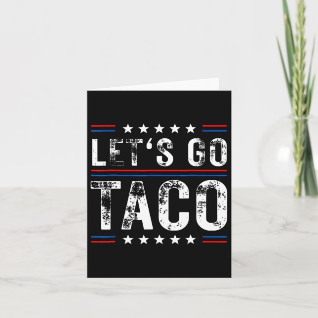 Cartão Trumps Sempre Chicken Out Taco (Frente)