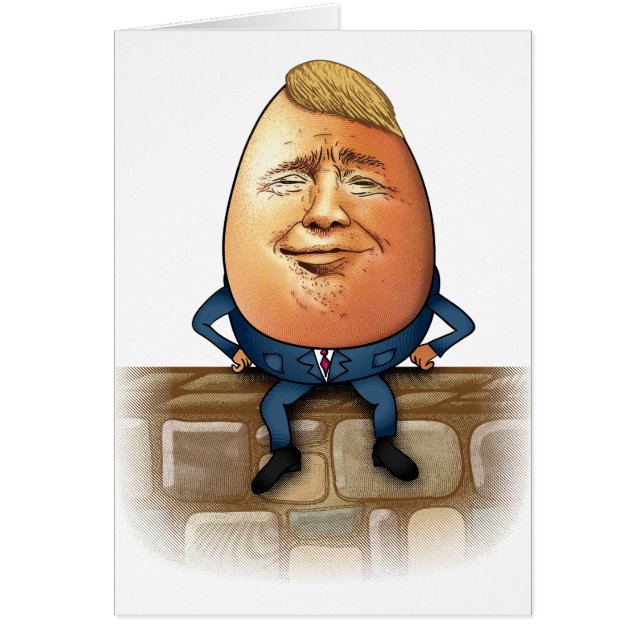 Cartão Trumpty Dumpty (Frente)