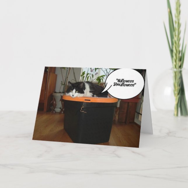 Cartão Truque ou Tratar (Frente)