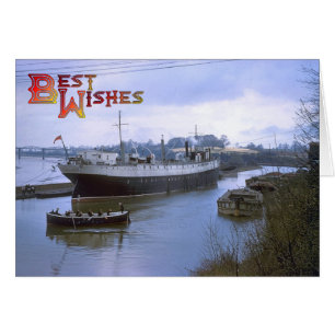 Cartão TS Vindicatrix, Avonmouth Reino Unido