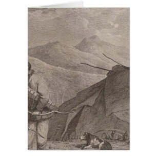 Cartão Tschuktschi e habitats, Rússia