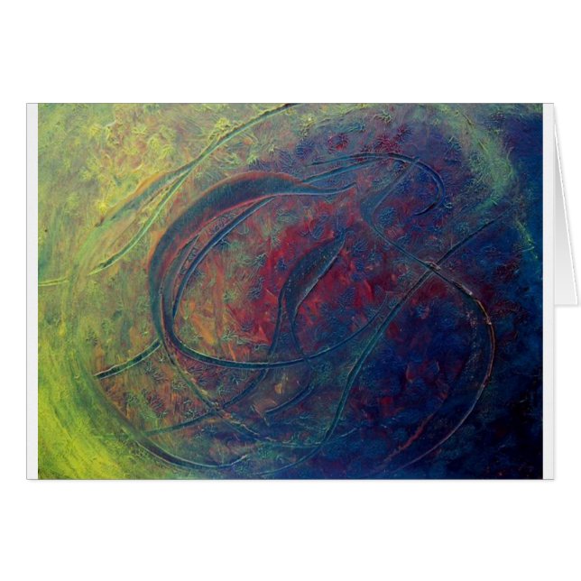 Cartão Tsunami atômico (Frente Horizontal)