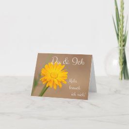 Cartão Tu & Eu - necessitas Mais no eu!