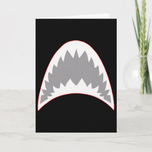 Cartão Tubarão-Boca Preguiçoso Figurino Fácil Para Hallow