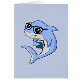 Cartão Tubarão de "Fintellectual"!