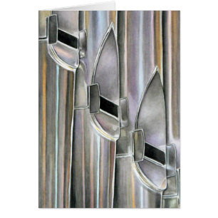 Cartão Tubulações de órgão