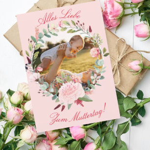 Cartão Tudo de bom para o Dia das Mães Foto Carta