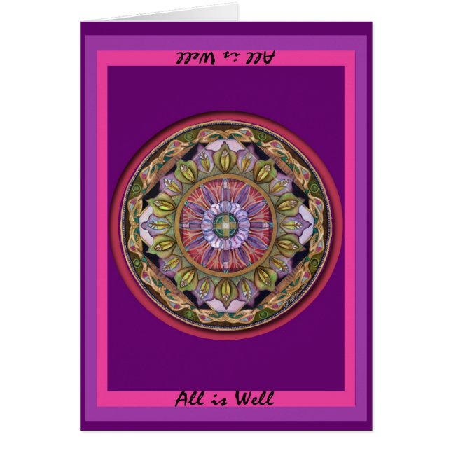 Cartão Tudo é Bem-Cartaz (Frente)