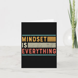 Cartão Tudo É Motivação De Mente Inspiracional Mindset