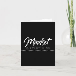 Cartão Tudo É Motivação De Mente Inspiracional Mindset