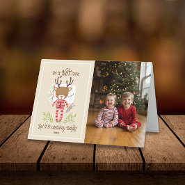 Cartão Tudo não é Feriado de Foto Dobrado na Revista Fres