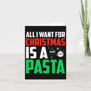 Cartão Tudo O Que Eu Quero É Uma Comida Rápida Do Xmas