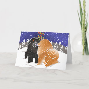 CARTÃO TUDO O QUE EU QUERO PARA O NATAL