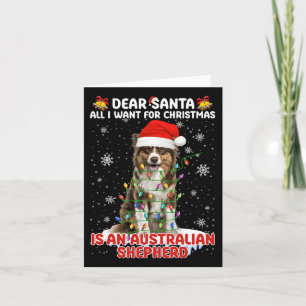 Cartão Tudo O Que Eu Quero Para O Natal É Que O Pastor Au