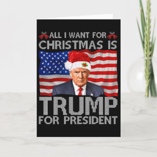 Cartão Tudo O Que Eu Quero Para O Natal É Um Idiota Para