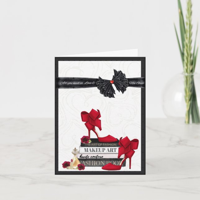 Cartão Tudo que Você Precisa é Amor (Frente)