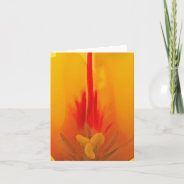 Cartão Tulipa Notecard (Frente)