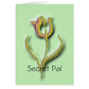 Cartão Tulipa original