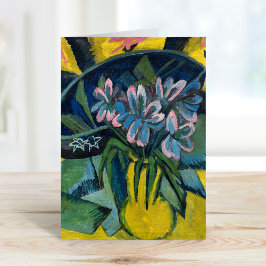 Cartão Tulipas com fio | Ernst Ludwig Kirchner