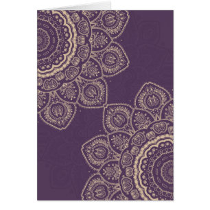 Cartão Tulipas de lavanda