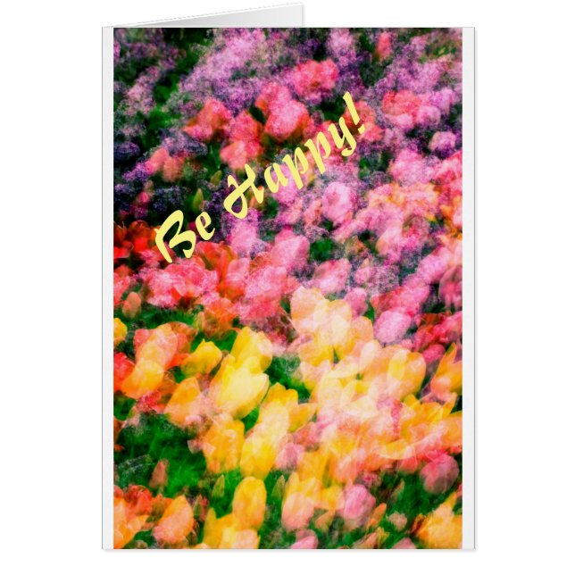 Cartão Tulipas e Lilacs (Frente)