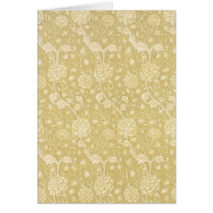 Cartão Tulipas Selvagens por William Morris, Arte de Flor