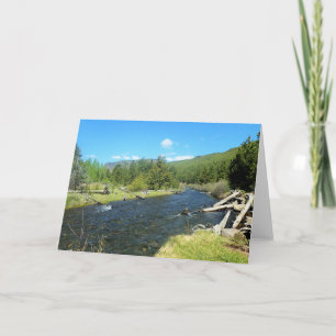 Cartão Tumalo Creek, Oregon