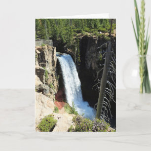 Cartão Tumalo Falls, Bend, Oregon