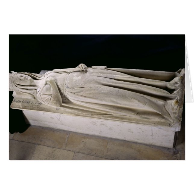 Cartão Tumba da Rainha Berthe (Frente Horizontal)