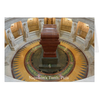 Cartão Túmulo de Napoleão, Paris