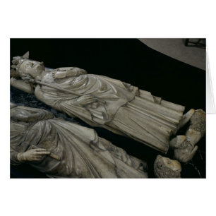 Cartão Túmulo de Philippe IV Le Bel, 1327