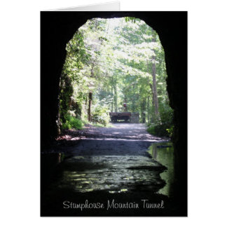 Cartão Túnel da Montanha Stumphouse