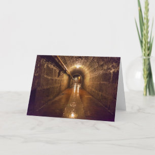 Cartão Túnel do sal de alte