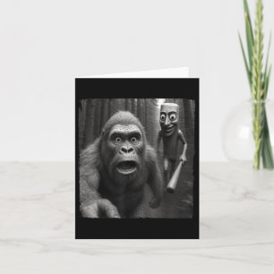 Cartão Tung Tung Sahur Itália Brainrot Meme Bigfoot