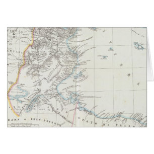 Cartão Tunísia e Líbia