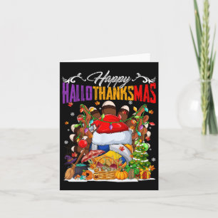 Cartão Turca Feiticeira de Voleibol Luzes Xmas Hallothan