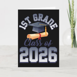 Cartão Turma da 1ª Série de 2026 Graduação Graduandos