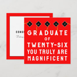 Cartão Turma de Formatura Criativa 2026