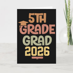 Cartão Turma de Formatura da 5ª Série de 2026 Formatura B