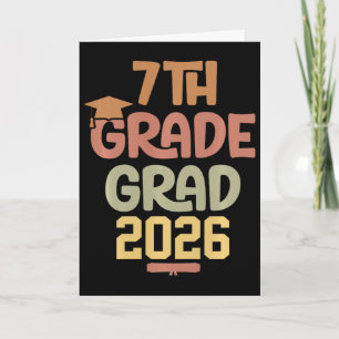 Cartão Turma de Formatura da 7ª Série de 2026 Formatura B