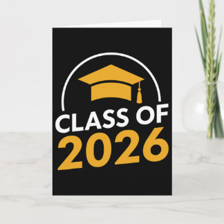 Cartão Turma De Formatura De 2026 - Graduado 2026 