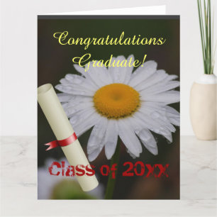 Cartão Turma de Graduacao Fancy Personalizar Nome Floral 