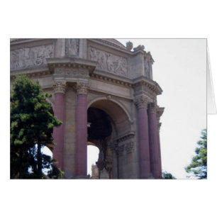 Cartão Turning Moment Palace of Fine Arts Saudação Cartõe